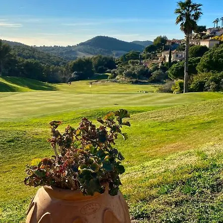 Hameau des amandiers-vue mer&golf Saint-Cyr-sur-Mer Extérieur photo