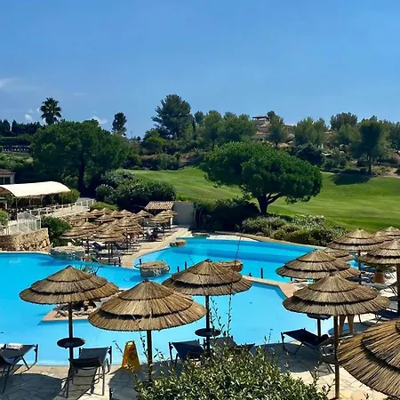 Hameau des amandiers-vue mer&golf Saint-Cyr-sur-Mer Extérieur photo