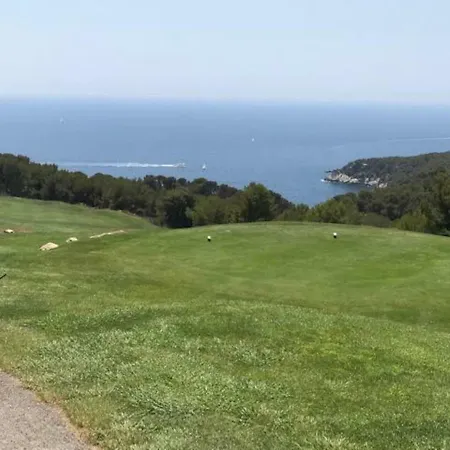 Hameau des amandiers-vue mer&golf Saint-Cyr-sur-Mer Extérieur photo